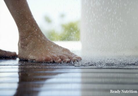 outdoor shower