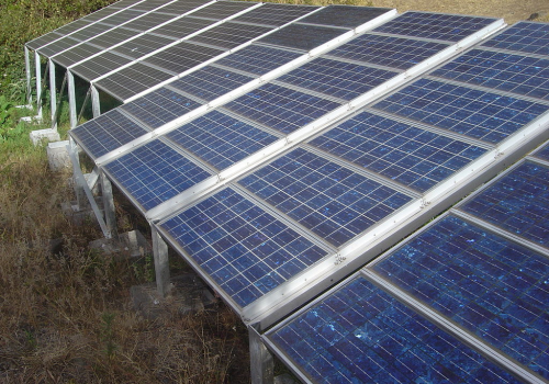 solar panels wikimedia