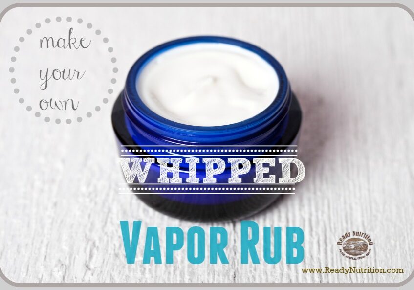 whipped vapor rub